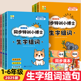一二三四五六年级生字组词造句阅读本大全上下册语文1一类字2二类字生字预习卡自粘练习题生字注音专项训练人教版生字抄写本天天练