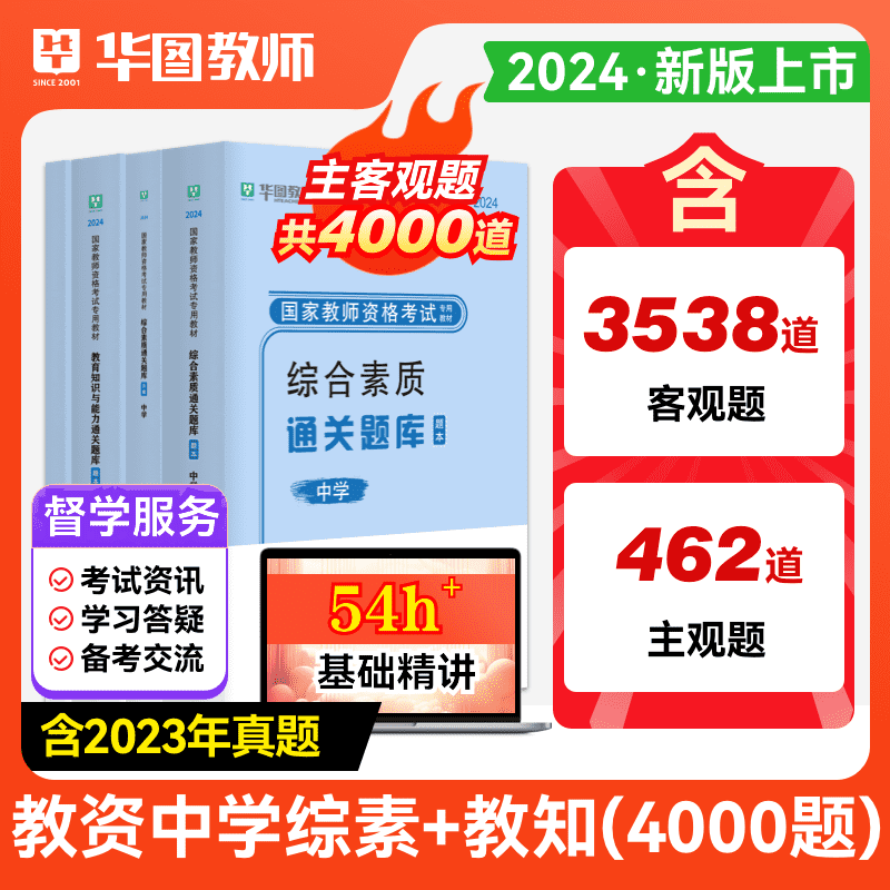 华图教师资格证考试2024