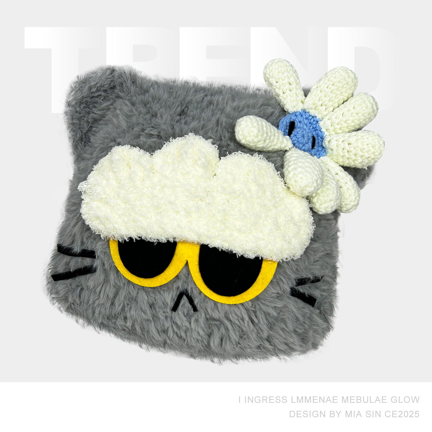 GD权志龙zoa可爱猫咪毛绒护耳帽