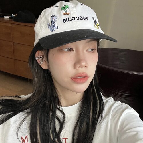 fever同款趣味动物刺绣棒球帽