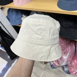 高級感韓版 遮陽防曬戶外水桶帽百搭 ins風粉色漁夫帽女輕薄夏季