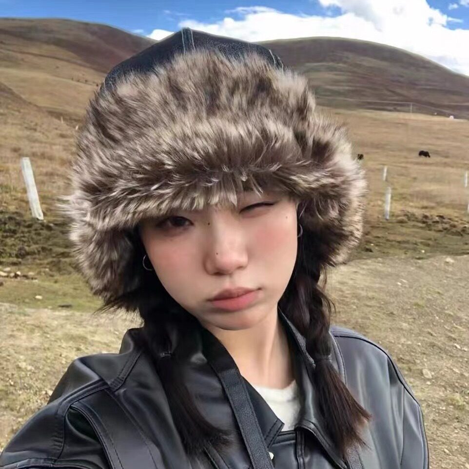 飞行员雷锋帽男女冬季加厚保暖