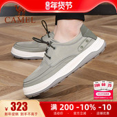 26春季 松紧带套脚软底透气舒适时尚 新款 骆驼男鞋 男士 布鞋 休闲鞋