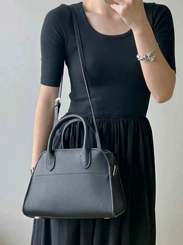 Кожаная вместительная и большая портативная сумка, воловья кожа, 2023, изысканный стиль, из натуральной кожи