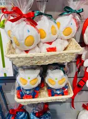 奥特曼M78专卖店采购限定款Q版珍藏系列毛绒公仔迪迦赛罗玩具