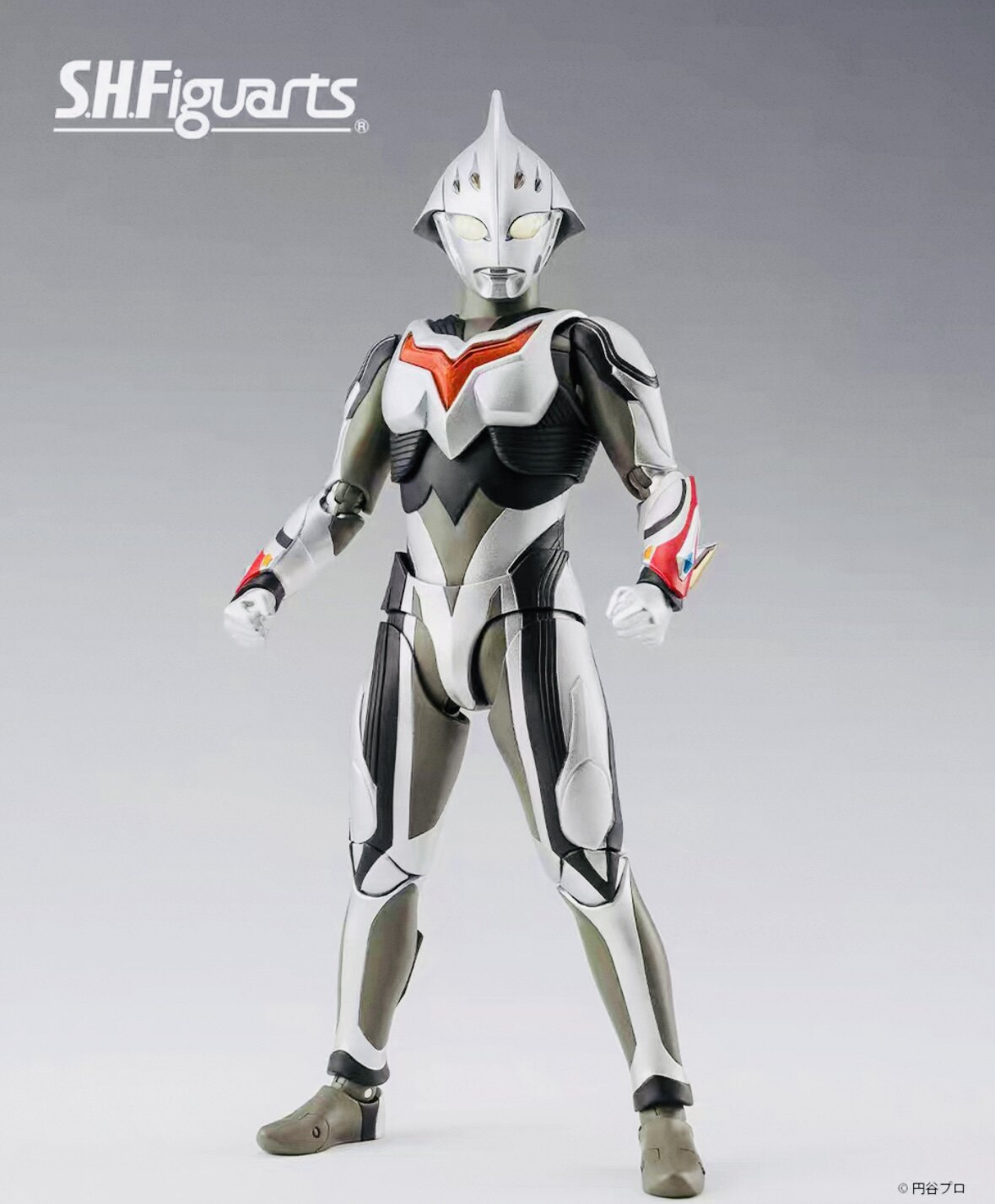 万代 SHF 奈克瑟斯 奈克赛斯奥特曼 幼年形态 可动成品 儿童礼物 - 实物图