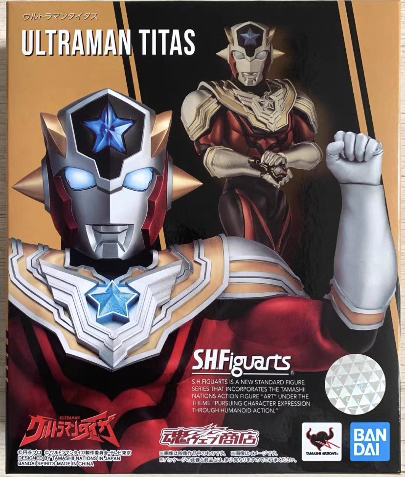 万代 模型 SHF 泰塔斯 模型 魂限定 泰迦奥特曼  超可动人偶稀有图片