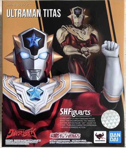 万代 模型 SHF 泰塔斯 模型 魂限定 泰迦奥特曼  超可动人偶稀有