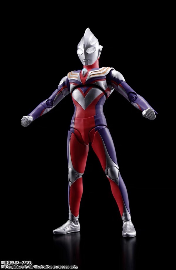 SHF 真骨雕 迪迦 奥特曼 复合型 光之巨人模型玩具加强版可动关节