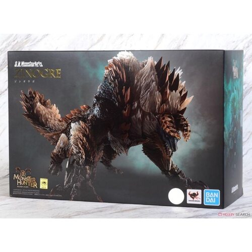 万代 S.H.MonsterArts  怪物猎人世界 雷狼龙  shm可动模型 现货
