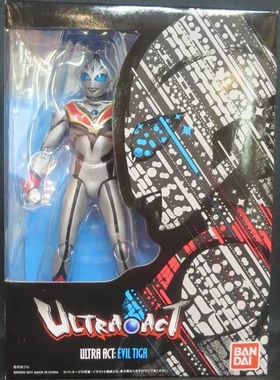 万代模型玩具ULTRA-ACT超可动魂模型超人迪迦奥特曼迪加邪恶形态