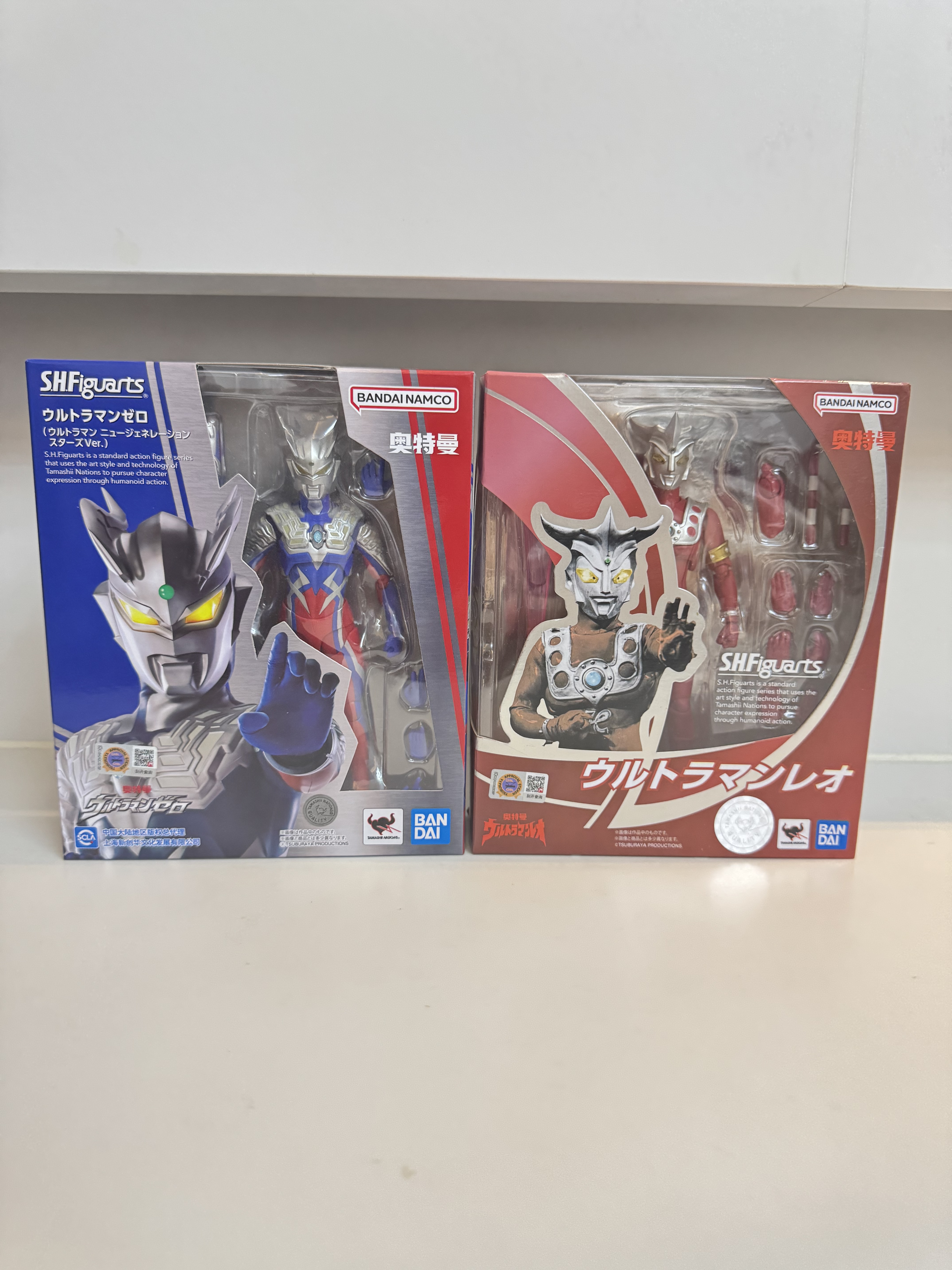 万代 赛罗奥特曼 雷欧奥特曼 SHF 可动手办人偶玩具昭和狮子 现货