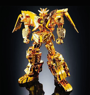 万代 PB限定 暴太郎战队 咚鬼退神 电镀金色 黄金纪念版 DX模型