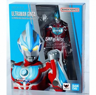 万代 SHF 银河奥特曼 新生代之星版 现货 多关节可动 儿童礼物