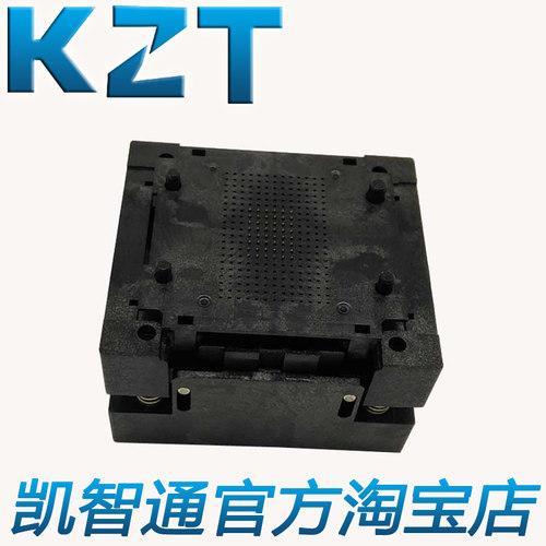BGA48下压弹片老化座 0.8mm间距 编程座 测试座 ANDK 全新原装