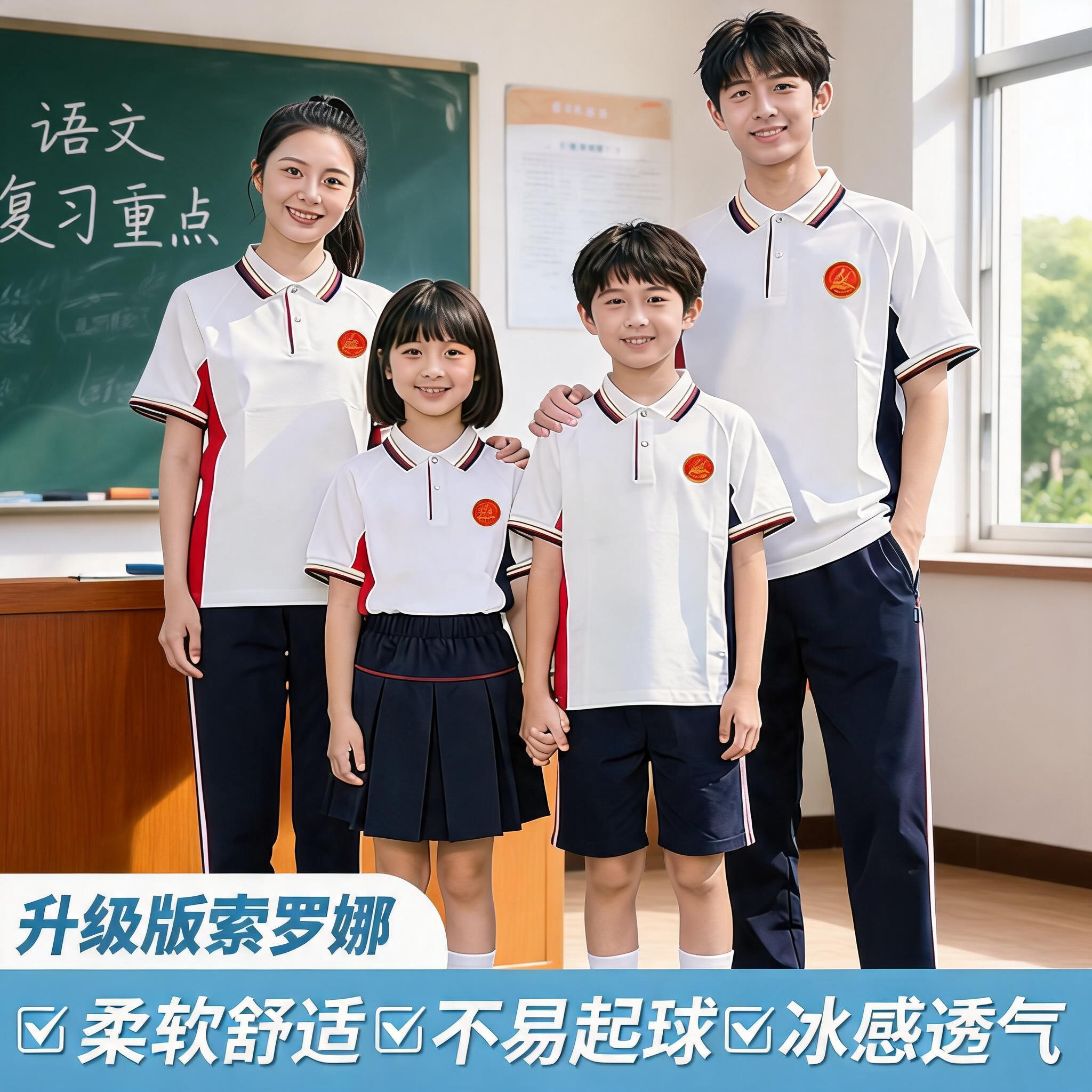 吉安夏季统一校服冰感透气图片
