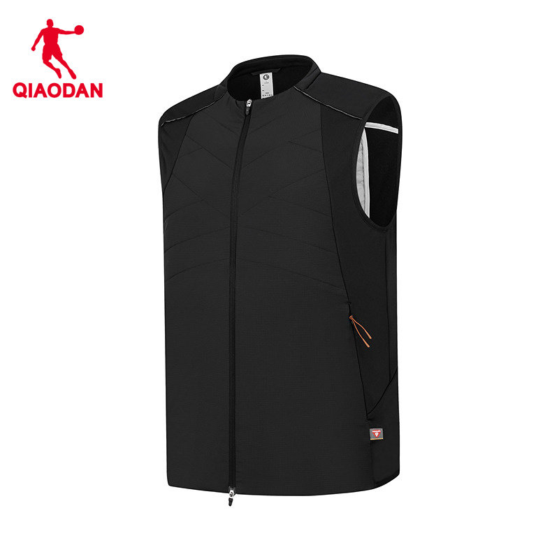 金标P棉|乔丹商场同款跑步加厚马夹男士马甲外套棉服QDBKD3254048