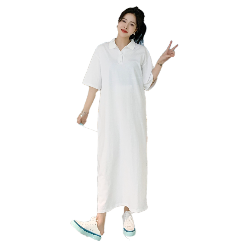 短袖纯棉韩版夏季脚踝短袖针织