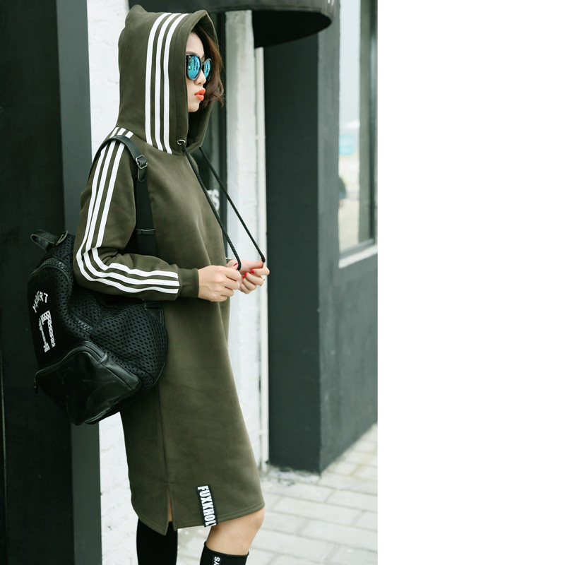 加厚卫衣女新款韩版宽松
