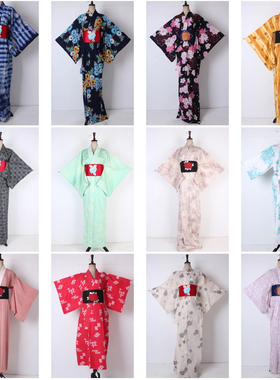 RH19古着vintage日本制传统民族服饰演出写真表演舞台外穿和服