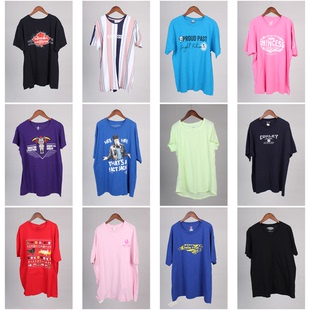 XT286古着vintage欧美街头短袖圆领印花宽松男女百搭棉质美式T恤