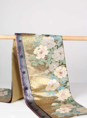 YD00264古着vintage日本制传统民族服饰配饰腰封日式和风六通腰带