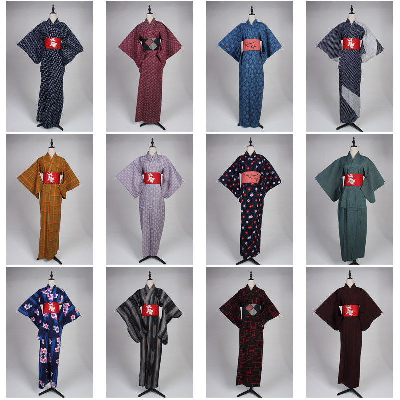 HF89古着日本制传统民族服饰写真表演男女装vintage中古和服外套
