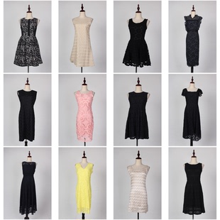 LY46古着vintage日制文艺轻熟风日常休闲百搭淑女中古夏季 连衣裙