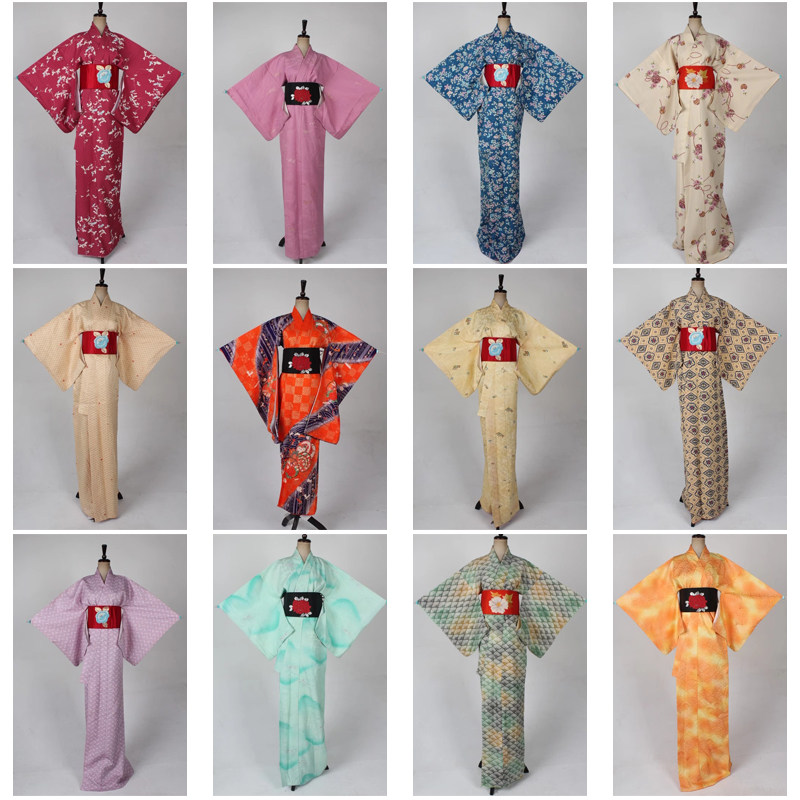 R36古着vintage日本制长款和服外套