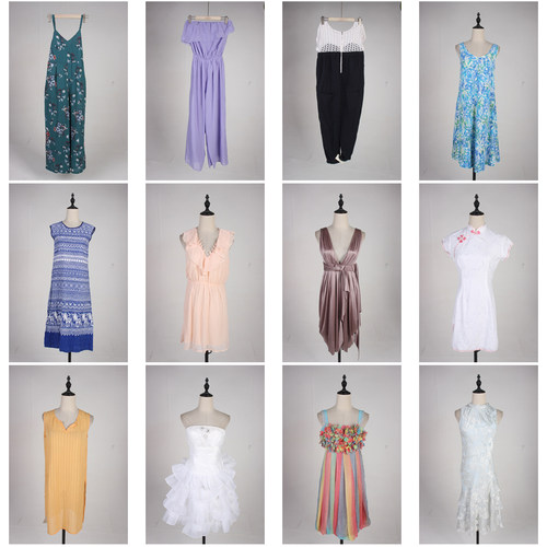 LY630古着vintage中古日系女装文艺复古风法式中长款连衣裙