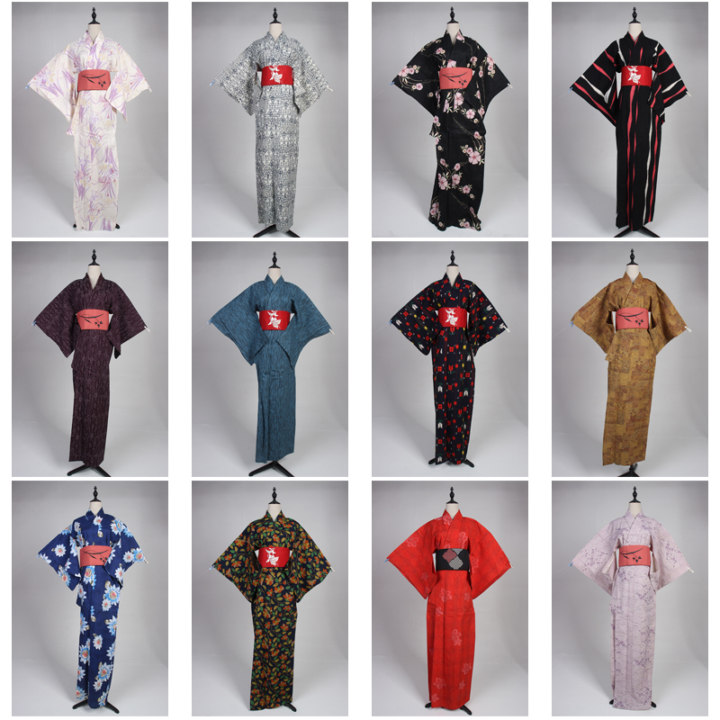 HF88古着日本制传统民族服饰写真表演男女装vintage中古和服外套