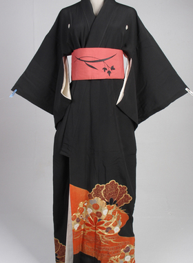 HF97-02302古着日本制传统民族服饰写真表演vintage中古和服外套