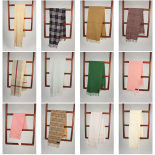 WJ427古着vintage日系秋冬文艺风森系保暖长围巾披肩女