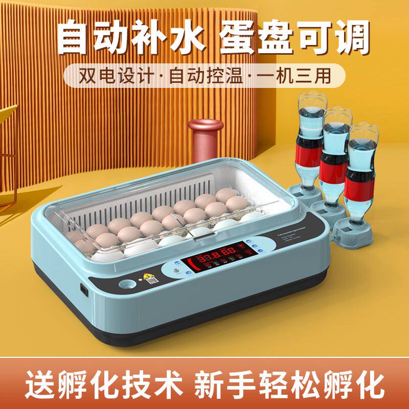 孵化器小型家用孵化机小鸡柯尔鸭迷你全自动智能孵化箱儿童孵蛋器