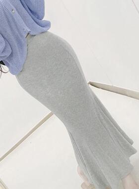 OnoevYD253女人味~性感显瘦高腰包臀鱼尾半身裙se