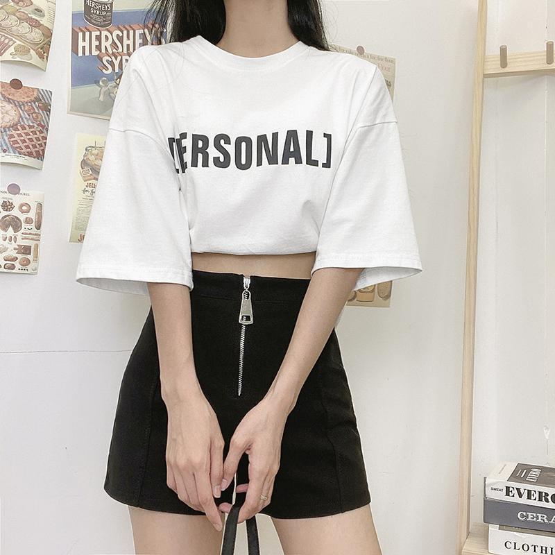 拉链高腰阔腿热裤夏季休闲短裤子女2025年新款显瘦黑色直筒西装裤