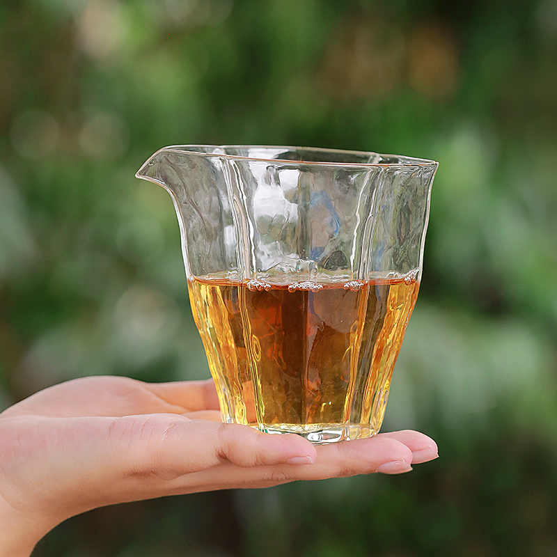 照見玻璃公道杯加厚耐高溫分茶器