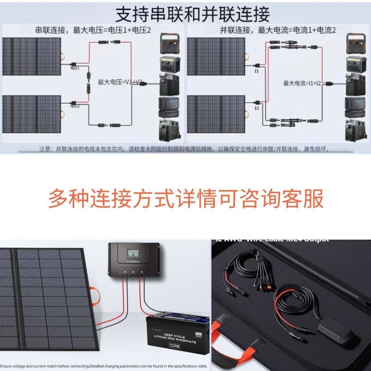 太阳能板MPPT控制器30A配太阳能电池组件/太阳