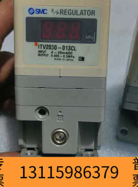 众桦SMC电气比例阀，型号ITV2030-013CL、ITV2