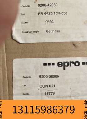 众桦PR6423/10R-030  CON021！议价