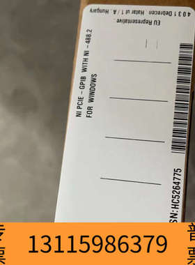 众桦NI PCI-E GPIB 数据采集卡，型号778930-0