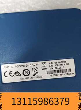 众桦NIUSB-6001 USB-6002 USB-6003议价