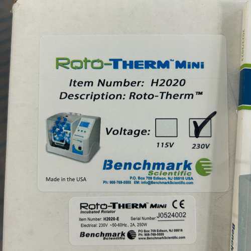 众桦benchmark 恒温混匀器 H2020E 230议价