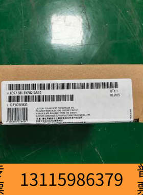 众桦PLC模块6ES7 331-1KF02-0AB0，