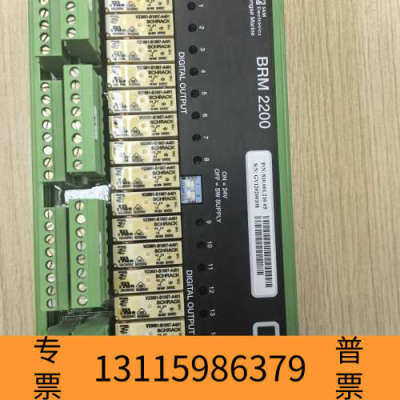 众桦SAM BRM 2200数字输出模块，型号810.001