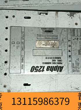 众桦兰达LAMBDA  Alpha1250W  MA800004议价