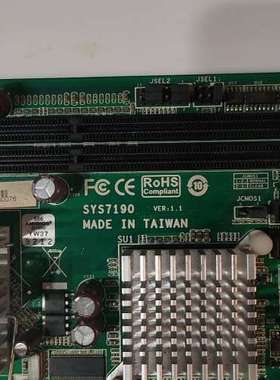 众桦SYS7190 Ver:1.1 工控机主板 ，用，保证质议价