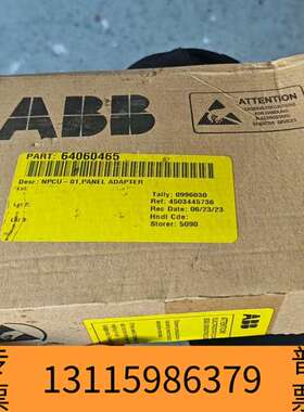 众桦ABB面板适配器NPCU-01议价