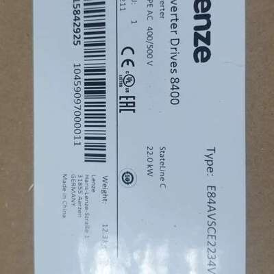 众桦8400驱动变频器E84AVSCE2234VX0议价