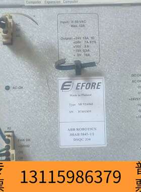 众桦ABB机械手DSQC334电源箱3HAB5845-1/议价